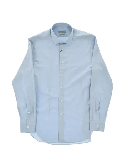 Corneliani Long-sleeve Shirt In Blue