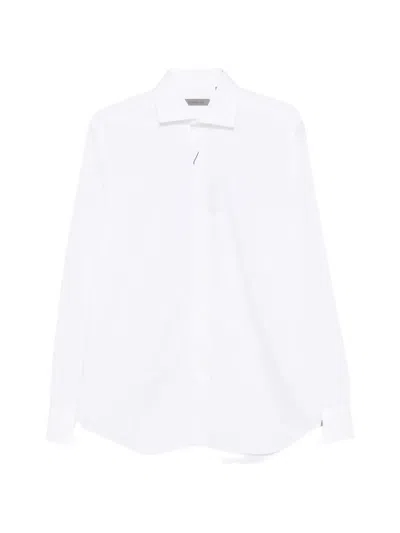 Corneliani Long-sleeve Shirt In White