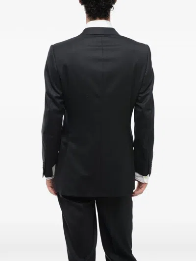 Corneliani Madison Single-breasted Suit In Black