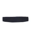 Corneliani Man Belt Midnight Blue Size Onesize Silk