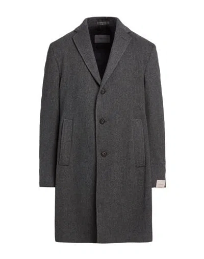 Corneliani Man Coat Grey Size 42 Virgin Wool, Cashmere In Gray