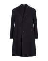 Corneliani Man Coat Midnight Blue Size 44 Virgin Wool In Blue