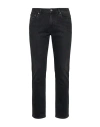 Corneliani Man Jeans Black Size 36 Cotton, Lyocell, Elastane In Black