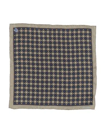 Corneliani Man Scarf Dark Brown Size - Silk