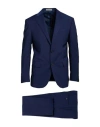 Corneliani Blue Cupro Men Suit In Blue