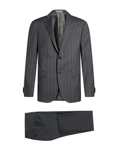 Corneliani Man Suit Grey Size 38 Virgin Wool