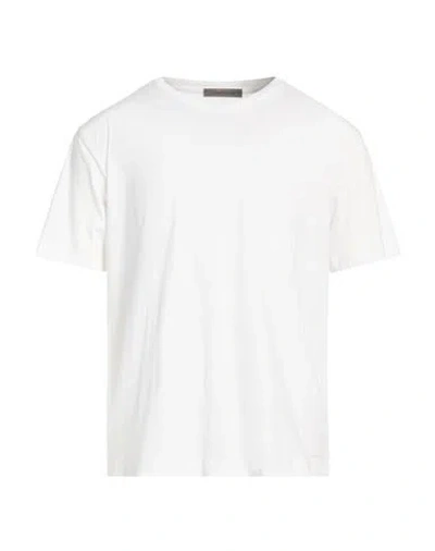 Corneliani Man T-shirt White Size 38 Cotton
