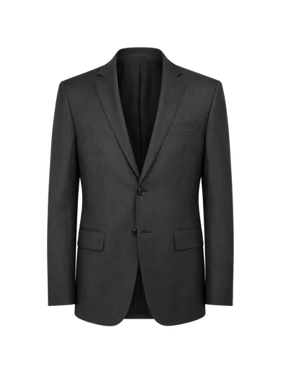 Corneliani Mantua Flap-pocket Blazer In Gray