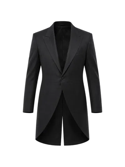 Corneliani Mantua Peak-lapel Tailcoat In Black