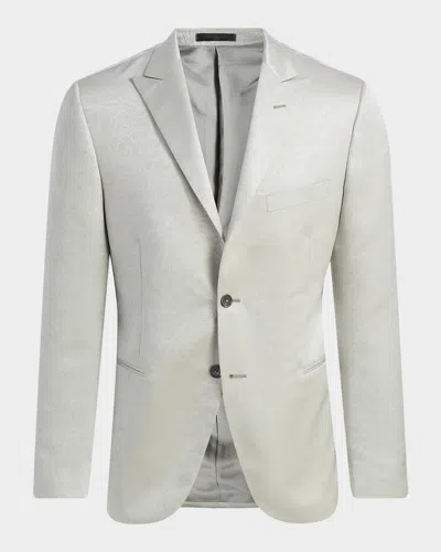 Corneliani Men & Apos;s Floral Jacquard Evening Jacket In Multi