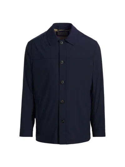 CORNELIANI MEN'S STRETCH WOOL-NYLON TRAVEL JACKET