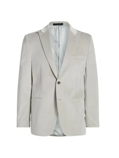 Corneliani Men's Velvet Jacket In Gray