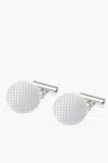 Corneliani Metal Cufflinks Lined With Silk