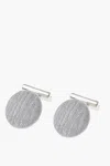 Corneliani Metal Cufflinks Lined With Silk