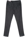Corneliani Mid-rise Straight Jeans With Subtle Texture In Black