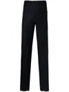 Corneliani Mid-rise Tailored Trousers In Blue