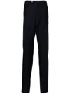 Corneliani Mid-rise Tailored Trousers In Blue