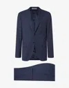 Corneliani Blue Cupro Men Suit In Blue
