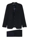 Corneliani Navy Blue Jacket In Blue
