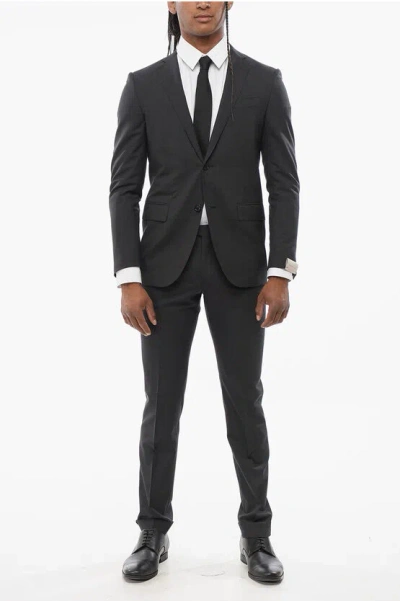 Corneliani Notch Lapel Academy Virgin Wool Suit