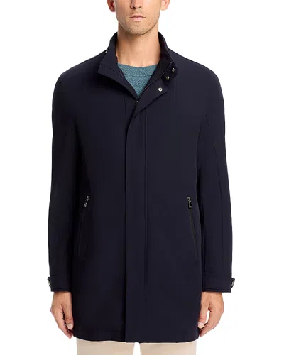 CORNELIANI NYLON RAIN COAT WITH REMOVABLE LINER