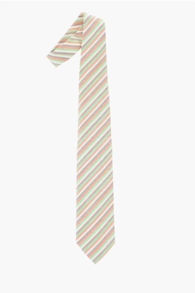 Corneliani Oblique Striped Tie