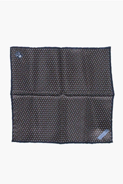 Corneliani Paisley Patterned Satin Pocket Square Grösse Unica