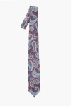 Corneliani Paisley Patterned Silk Tie