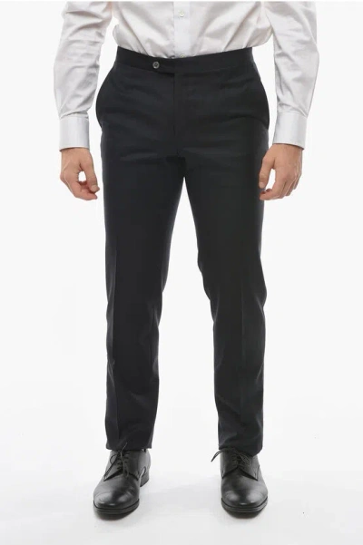 CORNELIANI PANTS CEREMONY ACADEMY WITH SATIN SIDE BAND