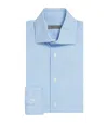 Corneliani Patterned Formal Shirt In Blue