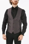 Corneliani Patterned Silk Cerim.academy Waistcoat