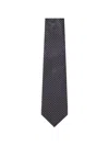Corneliani Patterned Tie In Black