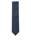 Corneliani Patterned Tie In Blue