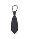 Corneliani Patterned Wool-blend Ascot Tie In Black