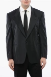Corneliani Peak Lapel Cerimonia Reset Virgin Wool Blazer
