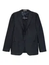Corneliani Blue Virgin Wool And Cashmere Suit Jacket In Blue