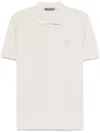 Corneliani Piqué Polo Shirt In Neutrals