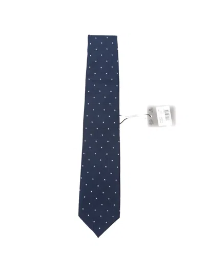 Corneliani Polka-dot Tie In Blue