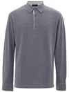 Corneliani Polo  Blue Long Sleeves