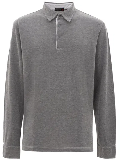 CORNELIANI POLO CORNELIANI LONG SLEEVE GRILL