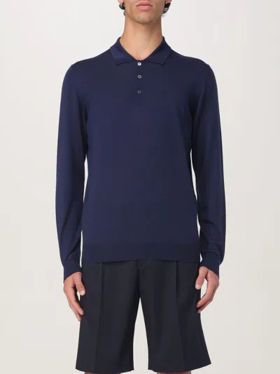 Corneliani Polo  Herren Farbe Blau