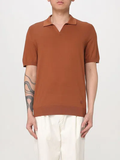 CORNELIANI POLO SHIRT CORNELIANI MEN COLOR EARTH,G70160074