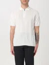 Corneliani Cotton Polo Shirt In Grau