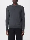 Corneliani Polo Shirt  Men Color Grey In Gray