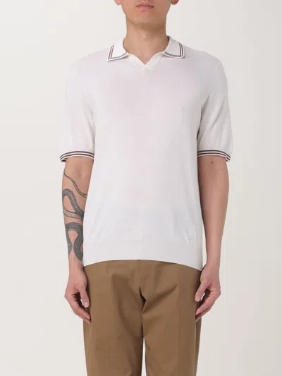Corneliani Polo  Herren Farbe Weiss