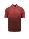 Corneliani Polo Shirt In Red