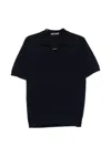 Corneliani V-neck T-shirt In Black