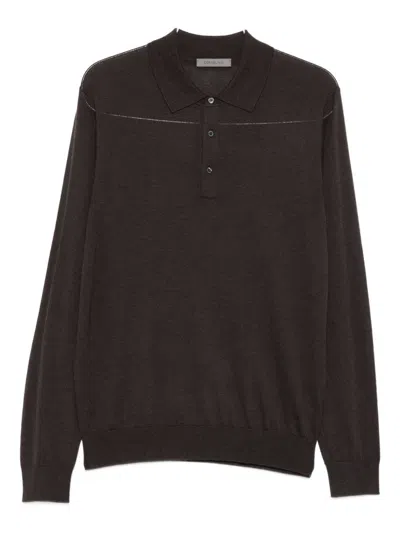 CORNELIANI CORNELIANI POLO SWEATER