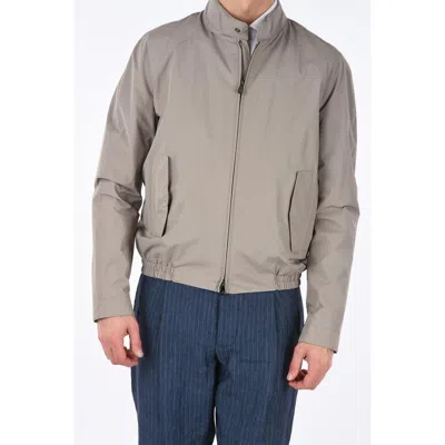 Corneliani Polyester Men's Jacket In Beige
