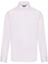Corneliani Poplin Shirt In Pink